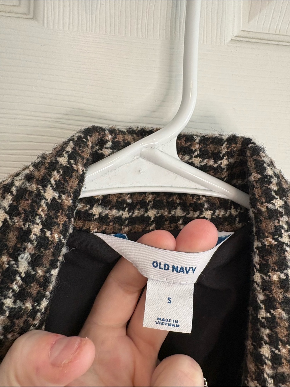 Old Navy - Plaid Jacket Small - Picture 2 of 6